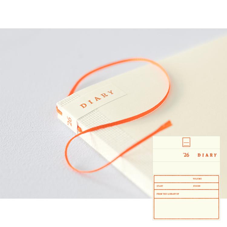 【2026年カレンダー・手帳】ミドリ MDノートダイアリー<A5> <A5>