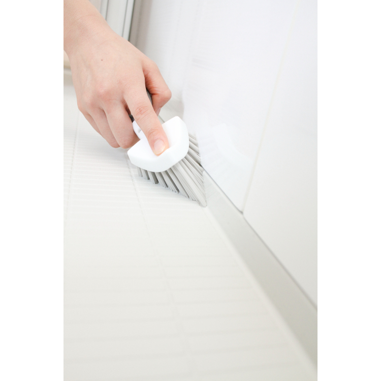 お風呂用すみずみブラシ グレー グレー