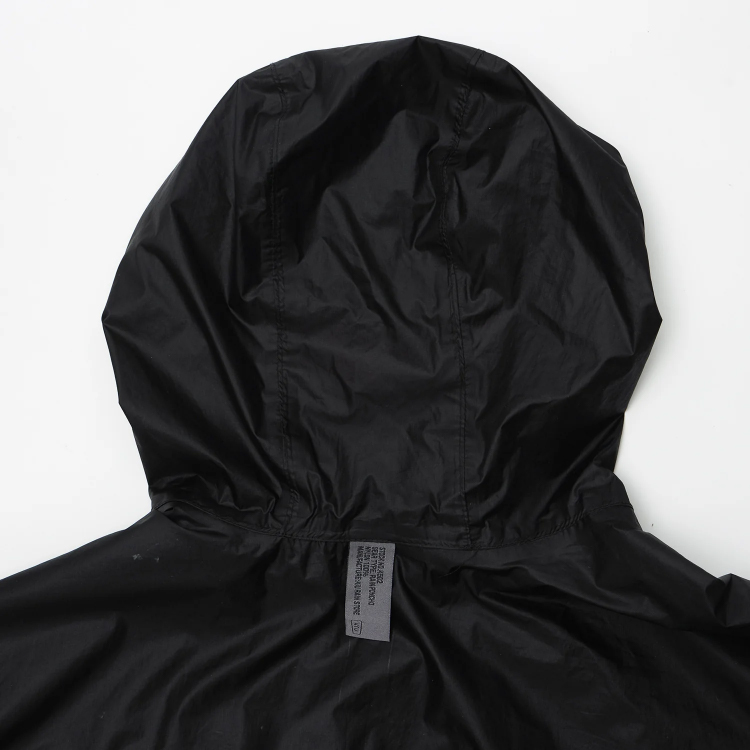 【KiU】ライトウェイト コンパクトポンチョ ネオンイエロー ネオンイエロー