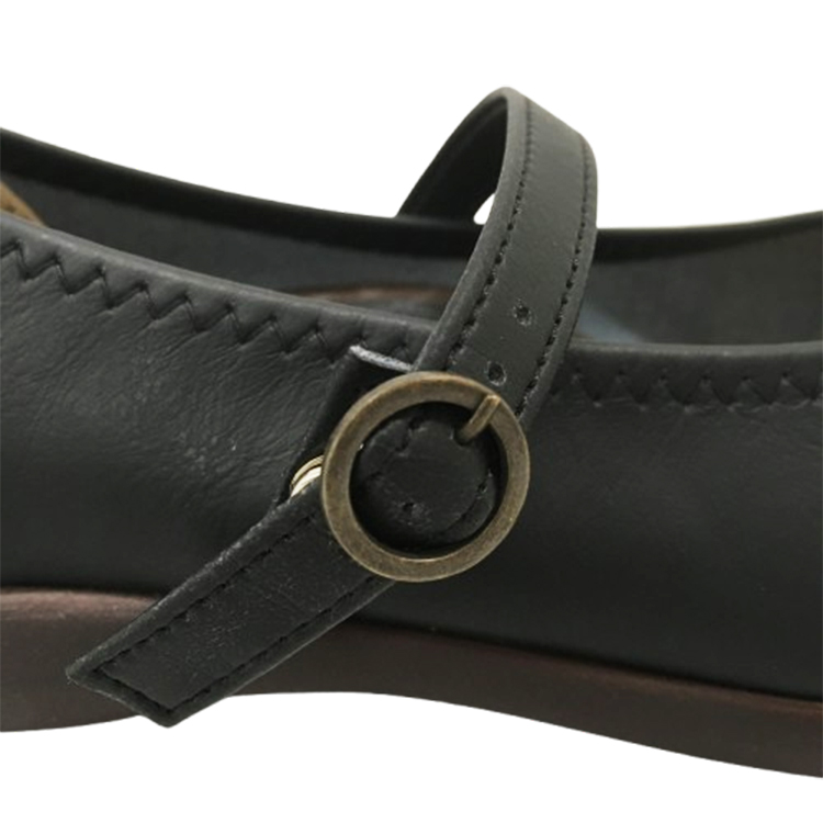 【Re:getA】リゲッタ ローヒールストラップパンプス ブラック S (22-22.5cm) ブラック S(22-22.5cm)