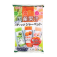 メロン味＆みかん味＆白桃味