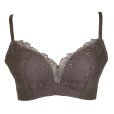 細幅刺しゅう/ブラウン