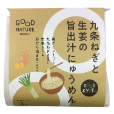 九条ねぎと生姜の旨出汁にゅうめん