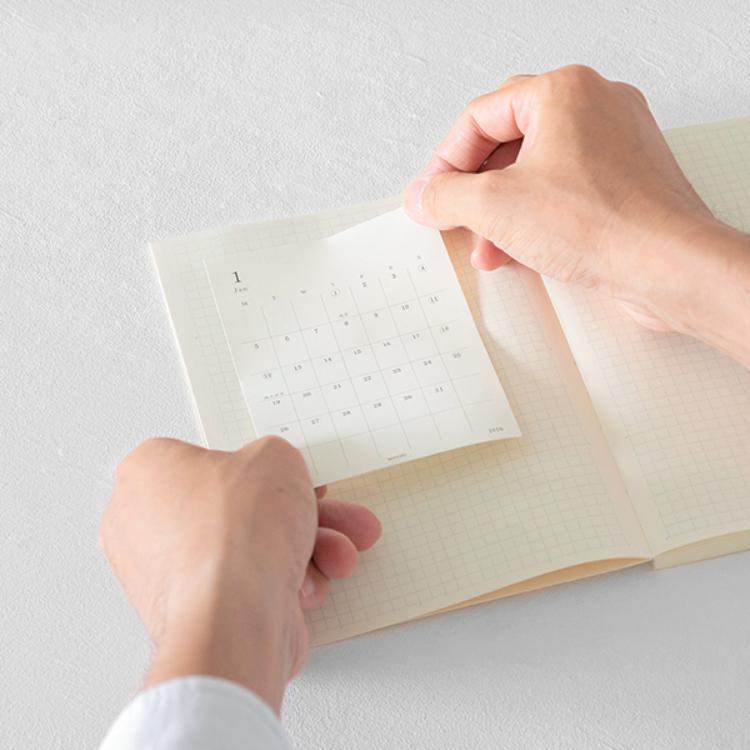 【2026年カレンダー・手帳】ミドリ MDダイアリーシール<S> S