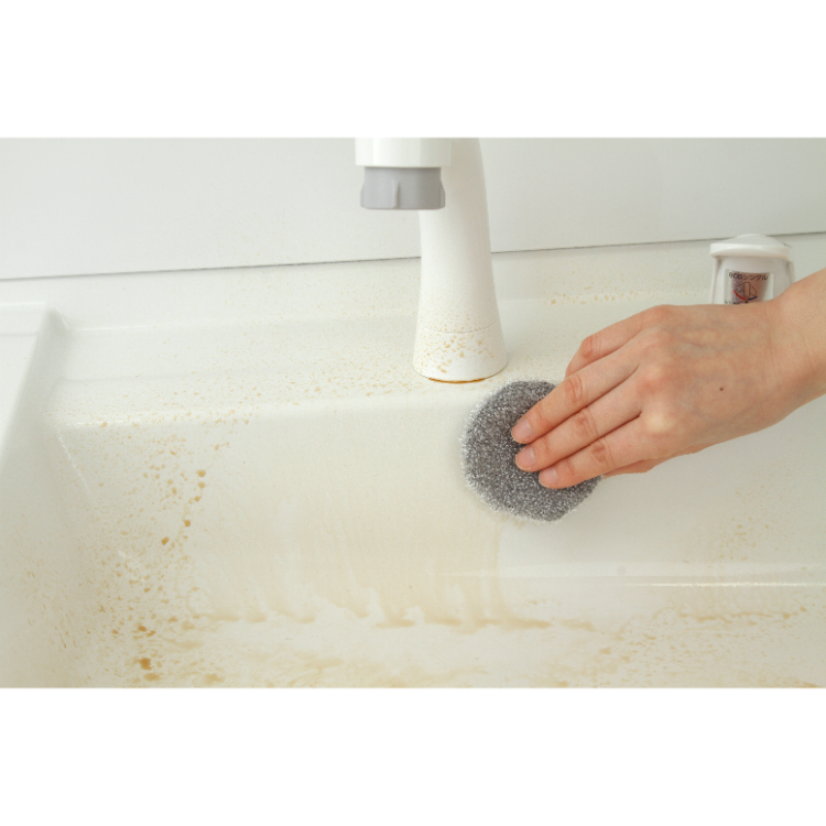 洗面台洗いタワシ グレー グレー