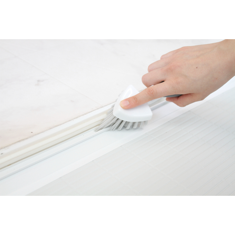 お風呂用すみずみブラシ グレー グレー