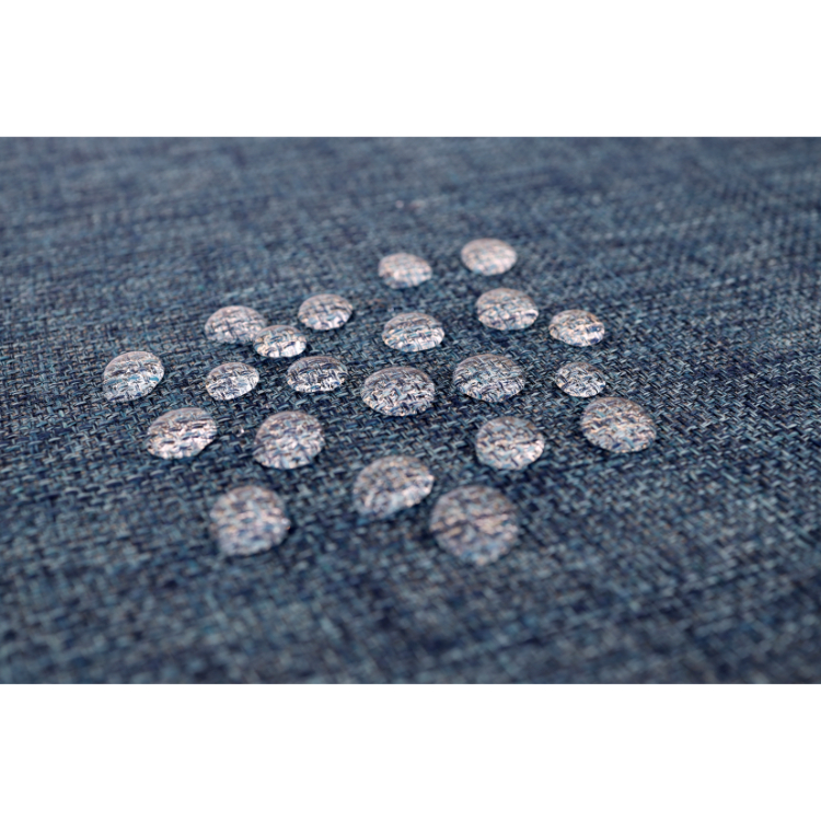 Pally Pally(パリ―パリ―) はっ水加工の洗濯機で丸洗いできるキッチンマット120㎝ ブルー ブルー 120㎝