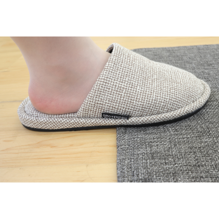 Pally Pally(パリ―パリ―) はっ水加工の洗濯機で丸洗いできるキッチンマット180㎝ グレー グレー 180㎝