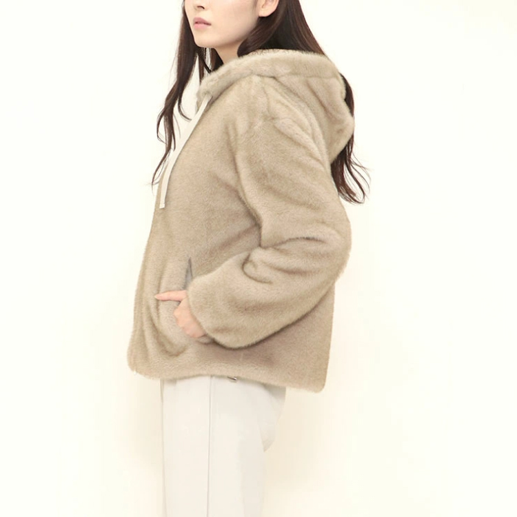 HERNO】ヘルノ メランジオルタナティブミンクファー ボンバー