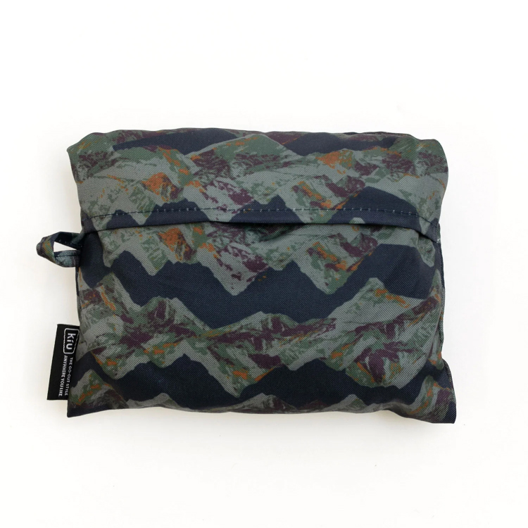 【KiU】パッカブルコンプレッションポーチ スターペイズリー スターペイズリー コンプレッションポーチ