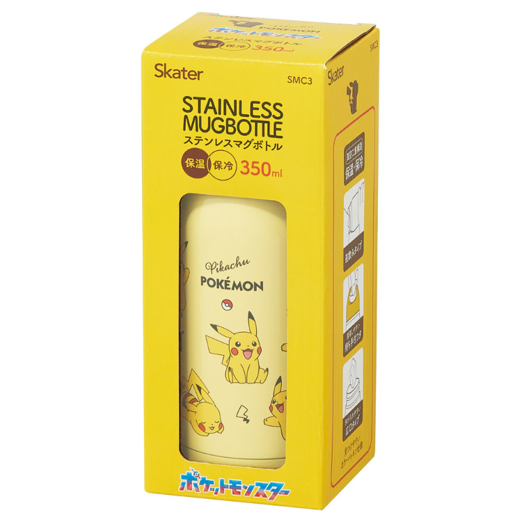 ポケットモンスター 直飲みステンレスマグ ボトル ピカチュウ