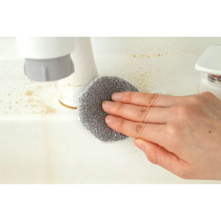 洗面台洗いタワシ グレー グレー