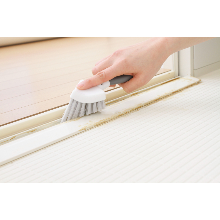 お風呂用すみずみブラシ グレー グレー