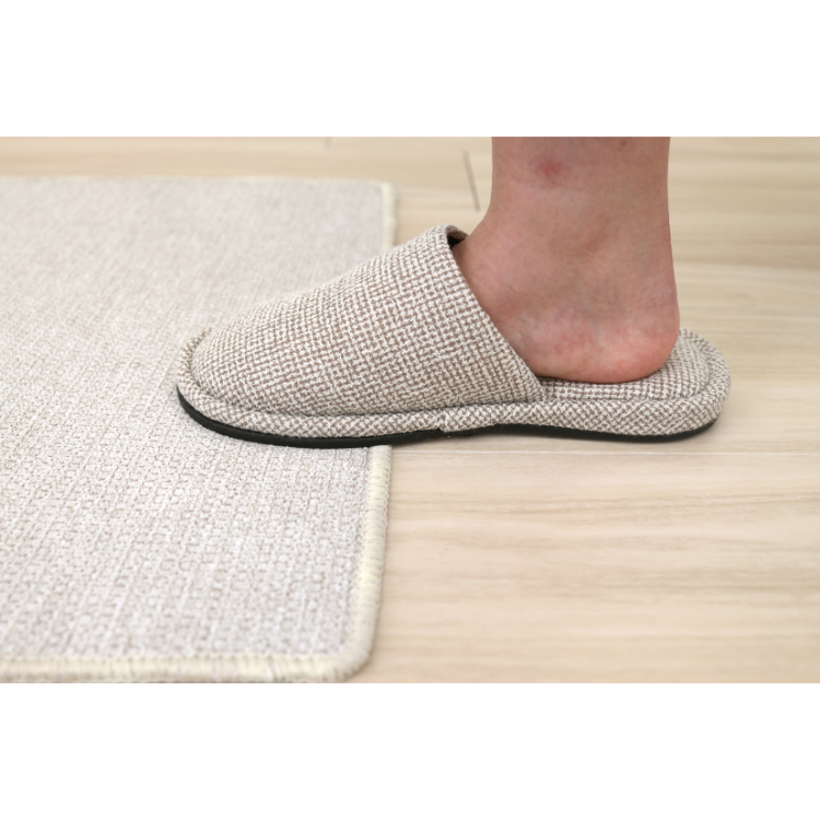 PallyPally(パリ―パリ―) キッチンマット 47×80cm アイボリー アイボリー 47×80cm