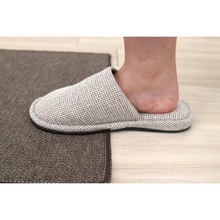 PallyPally(パリ―パリ―) キッチンマット 47×80cm ブラウン ブラウン 47×80cm