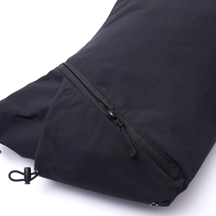 【KiU】ナイロンクロスボディショルダーバッグ ブラック ブラック