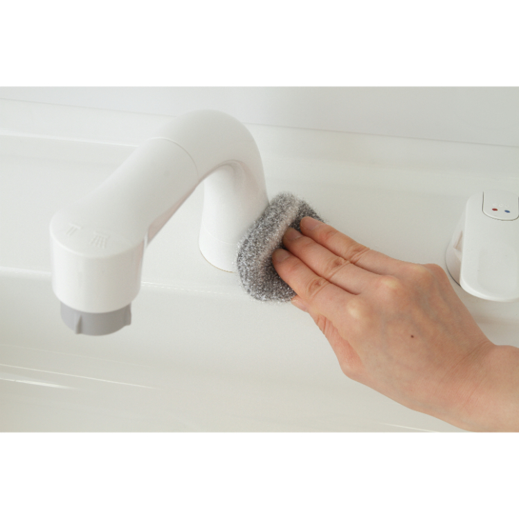 洗面台洗いタワシ グレー グレー