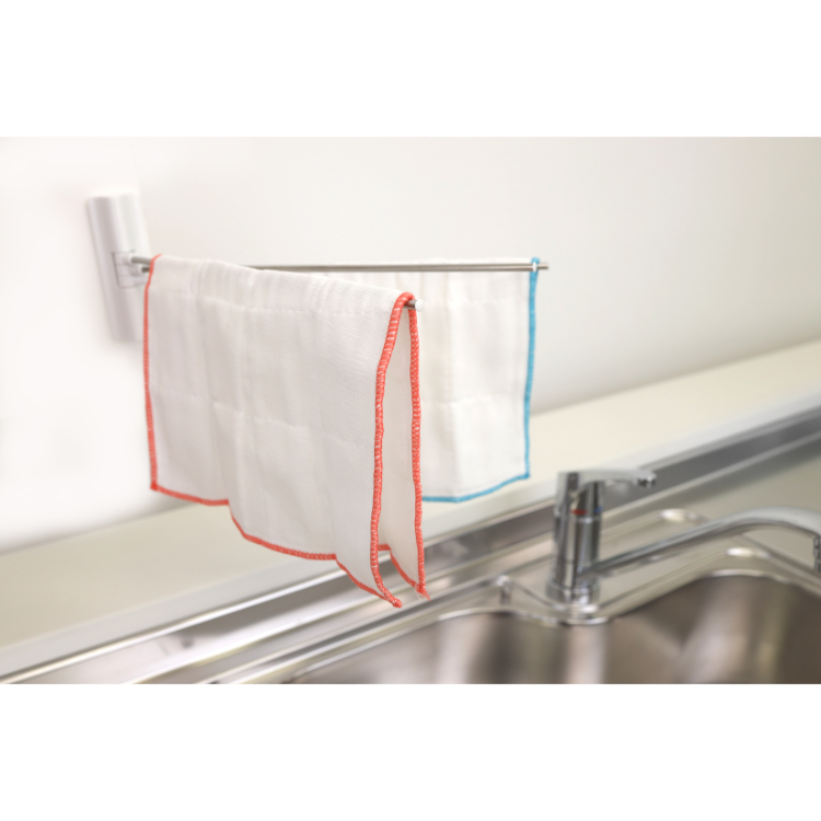 ビストロ先生 綿ガーゼふきん2枚入 2枚入