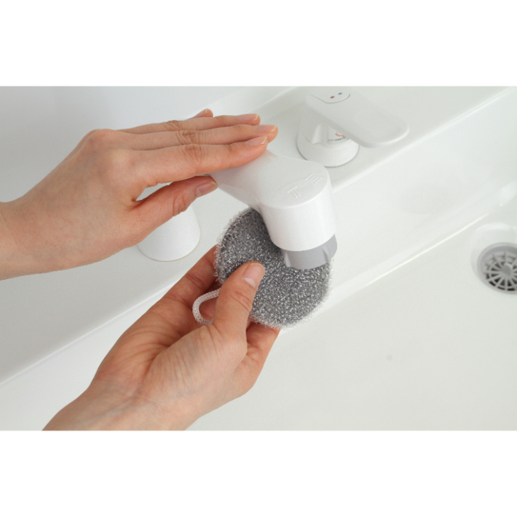 洗面台洗いタワシ グレー グレー