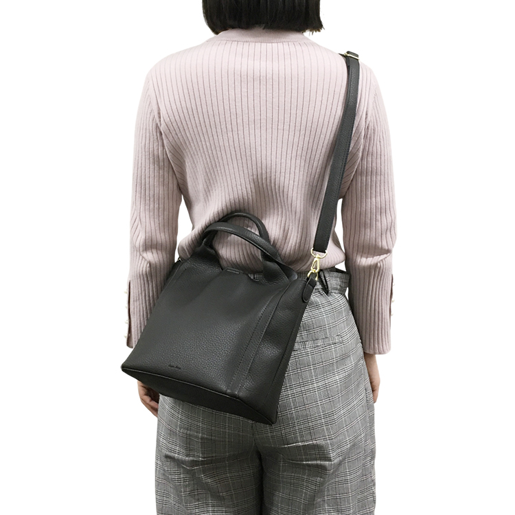 【Legato Largo】レトロシボ 2WAYトートバッグ ライトベージュ ライトベージュ