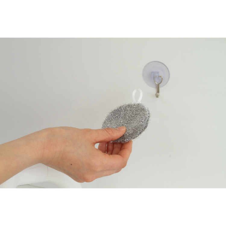 洗面台洗いタワシ グレー グレー