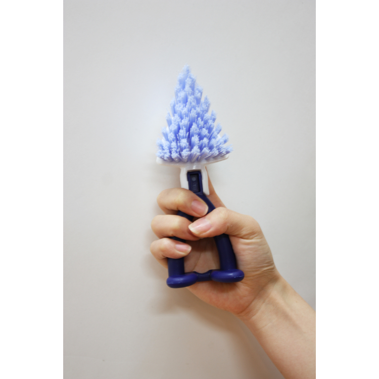 お風呂用すみずみブラシ ブルー ブルー