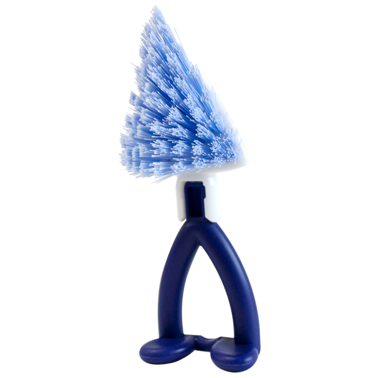 お風呂用すみずみブラシ ブルー ブルー