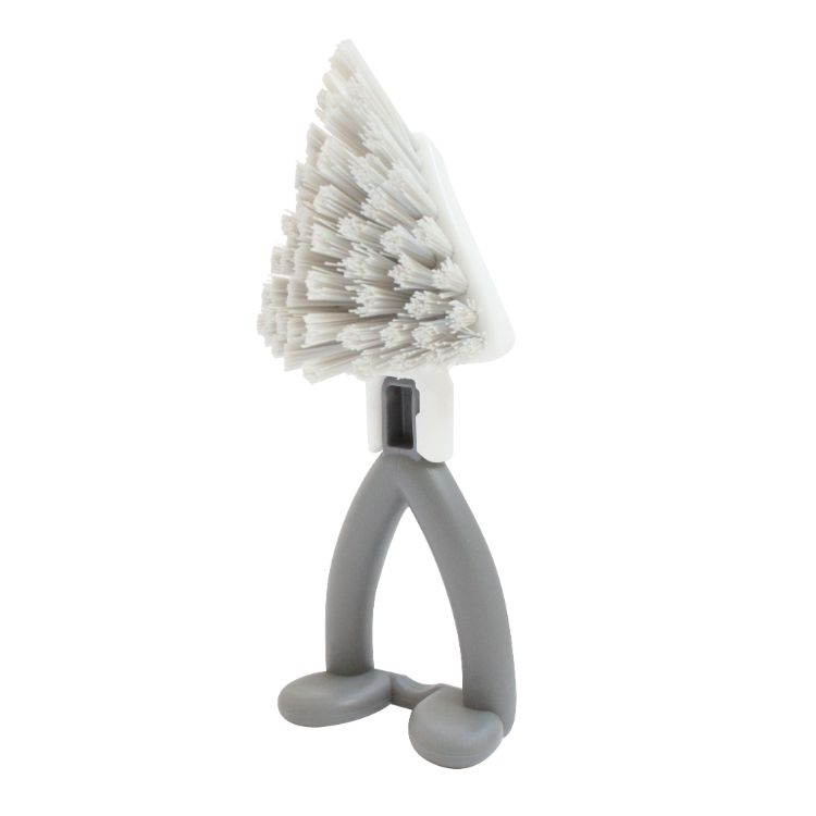 お風呂用すみずみブラシ グレー グレー