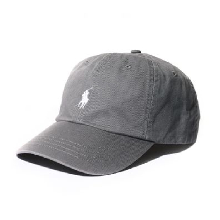 【POLO RALPH LAUREN/ポロラルフローレン】クラシックスポーツキャップ チャコールグレー チャコールグレー