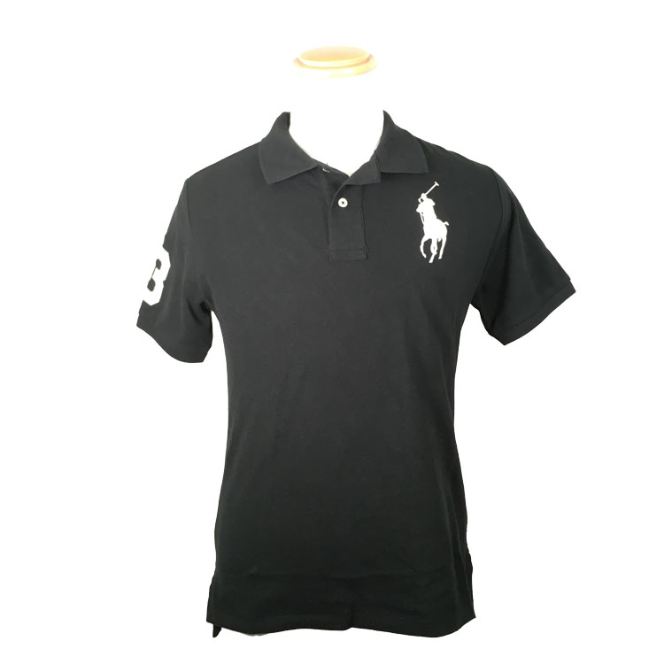 ポロ ラルフローレン ポロシャツ L ブラック ビッグポニー イギリス POLO RALPH LAUREN】ポロラルフローレン ビッグポニーポロシャツ