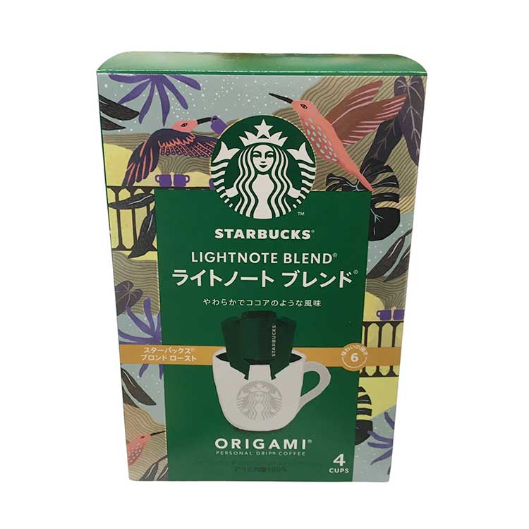 スターバックス オリガミ カフェ ライトノートブレンド ドリップコーヒー 4袋入 カフェ ライトノートブレンド ドリップ