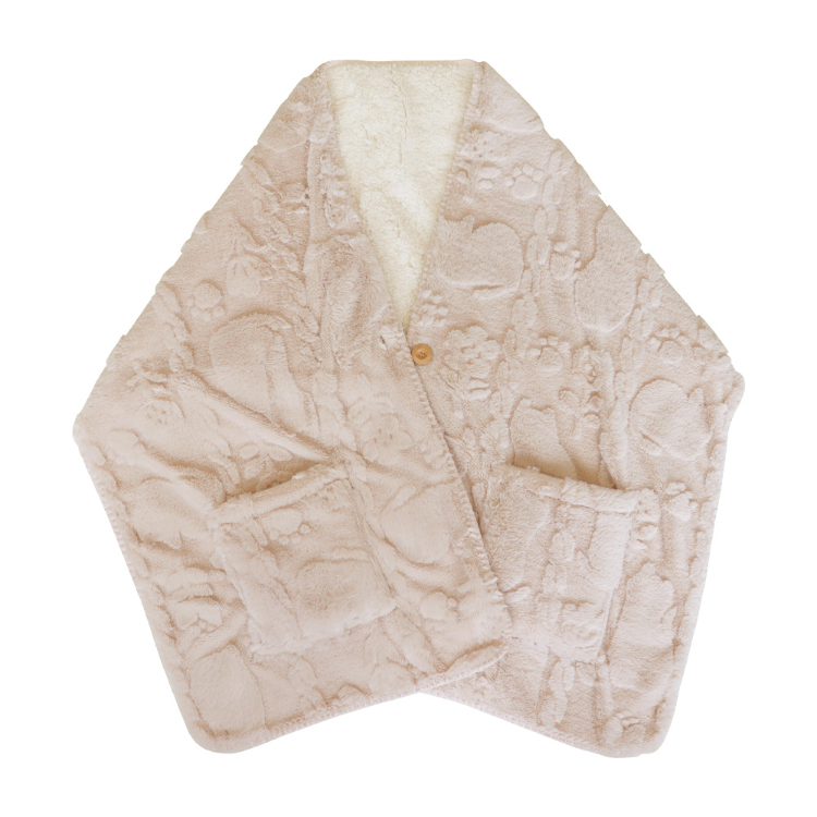 Bumpy Nyan 肩掛けブランケット ベージュ ベージュ