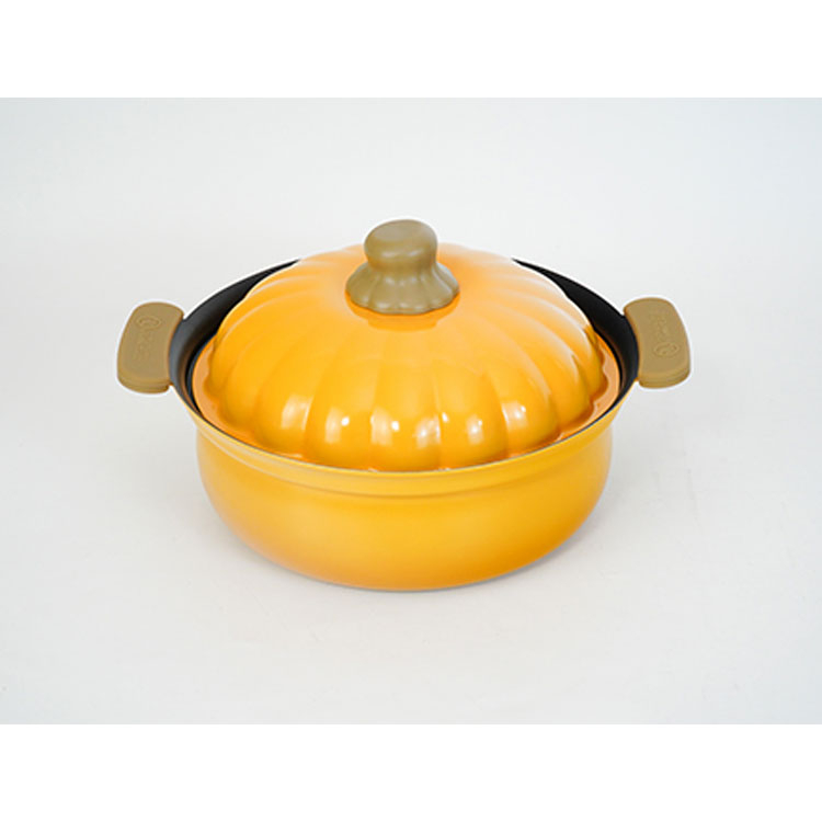 ベジポ IH対応ミニ卓上鍋 19cm かぼちゃ かぼちゃ