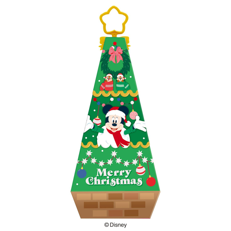 2025クリスマス]クルクルチェンジ！ツリー菓子BOX ディズニー