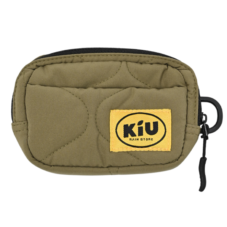 【KiU】パデッドポーチM カーキ カーキ M