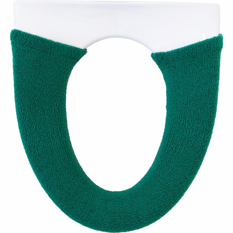 シェニールロゼ トイレ便座カバー 洗浄・暖房型 グリーン グリーン トイレ便座カバー