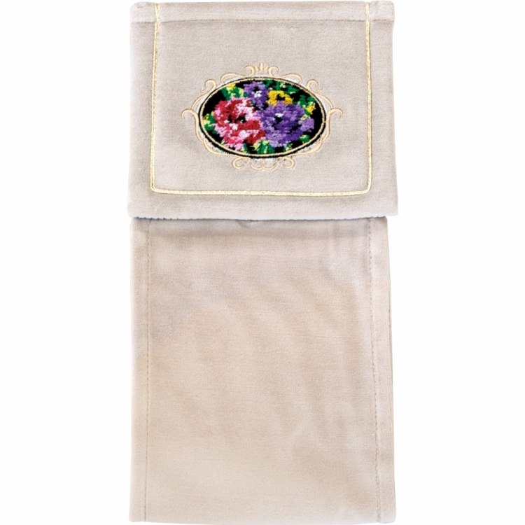 シェニールロゼ ペーパーホルダーカバー ベージュ ベージュ ペーパーホルダーカバー