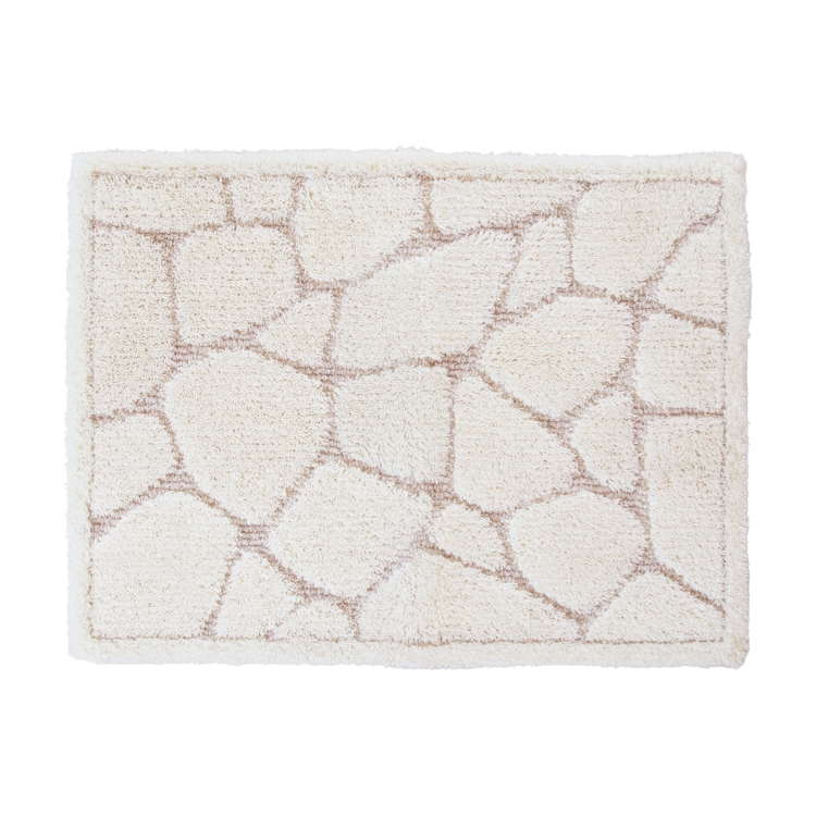 乾度良好ストーン バスマット 約45×60cm ホワイト ホワイト