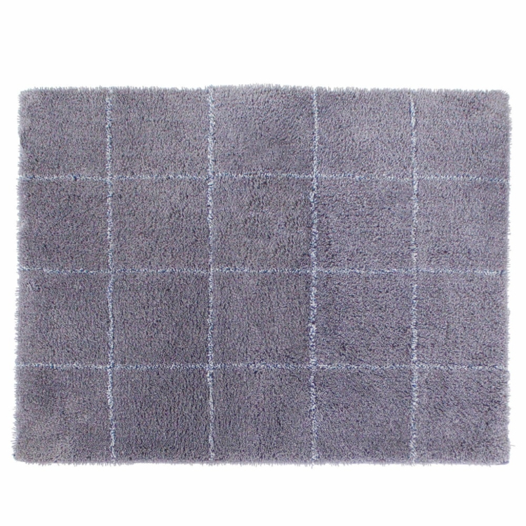 乾度良好 モディッシュ バスマット 約45cm×60cm グレー グレー