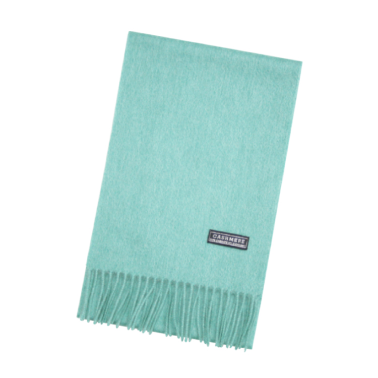 カシミヤ無地プチマフラー グリーン 61/グリーン プチマフラー