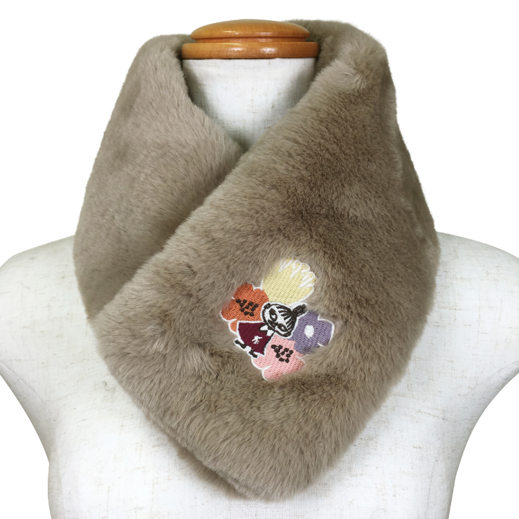 ムーミン エコファー ティペット モカ 24/モカ