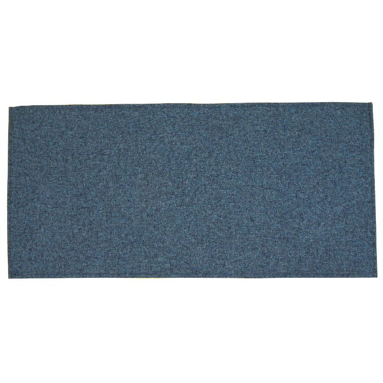 Pally Pally(パリ―パリ―) はっ水加工の洗濯機で丸洗いできるキッチンマット120㎝ ブルー ブルー 120㎝