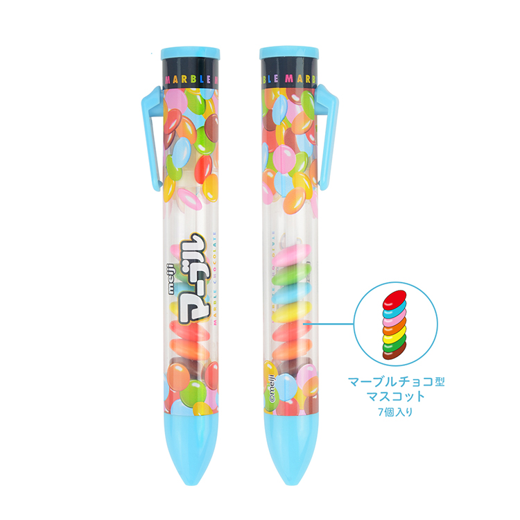 おやつさくさくボールペン マーブルチョコレート マーブルチョコレート
