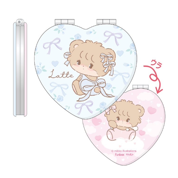 ハートミラー mikko ラテ ラテ