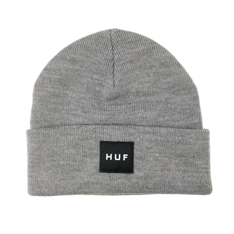 【HUF/ハフ】HUF SET ボックスビーニー HEATHER GREY HEATHER GREY