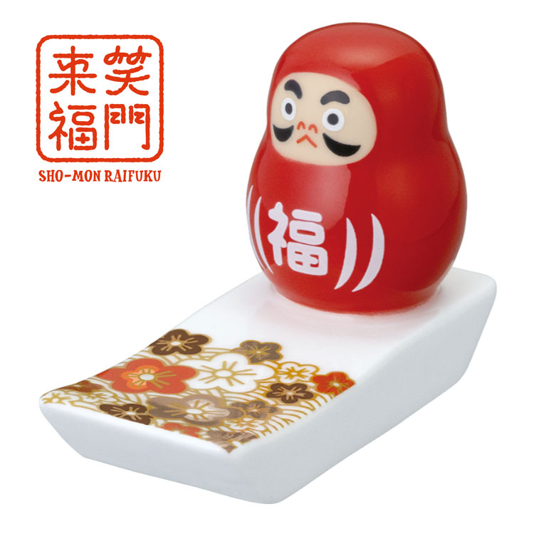 来福箸置き だるま だるま