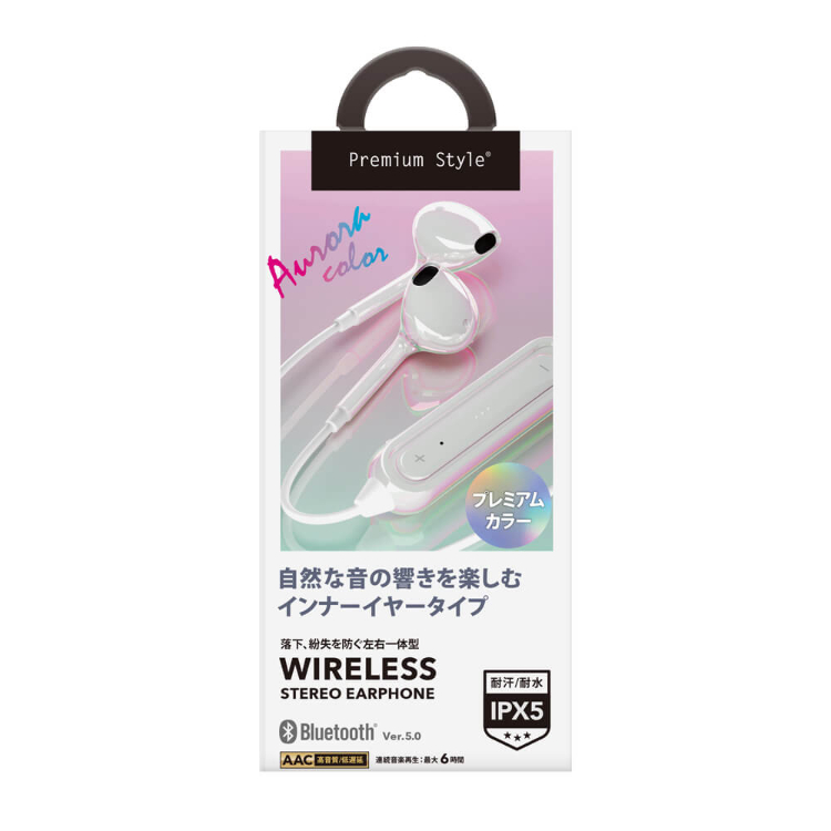 BluetoothR 5.0 ワイヤレス ステレオイヤホン インナーイヤータイプ