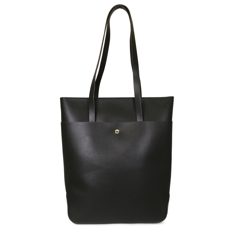 【Legato Largo】かるいかばん A4縦型トートバッグ ブラック ブラック A4縦型トート