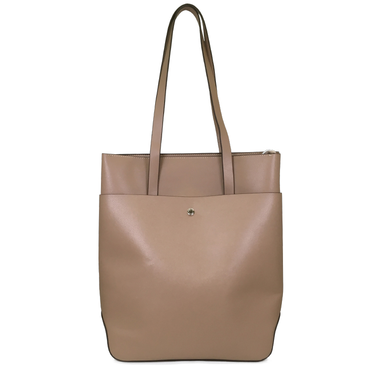 【Legato Largo】かるいかばん A4縦型トートバッグ グレーベージュ グレーベージュ A4縦型トート