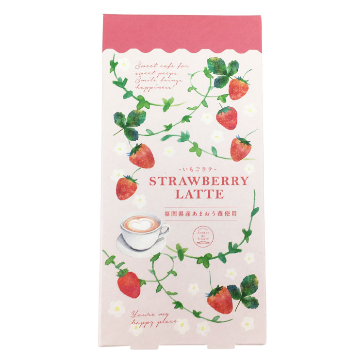 あまおう苺のラテ ラテ